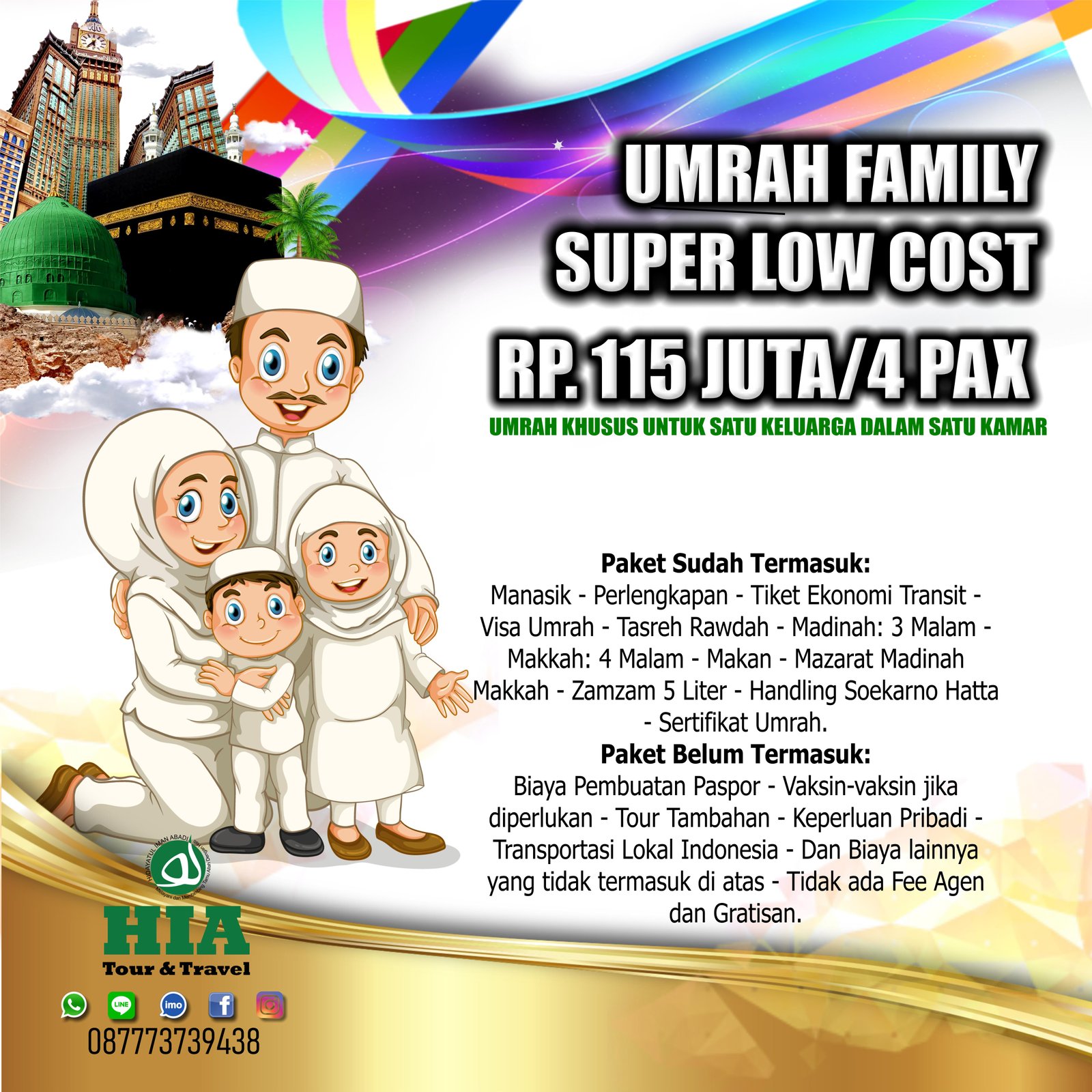 Umroh Family 4 Pax